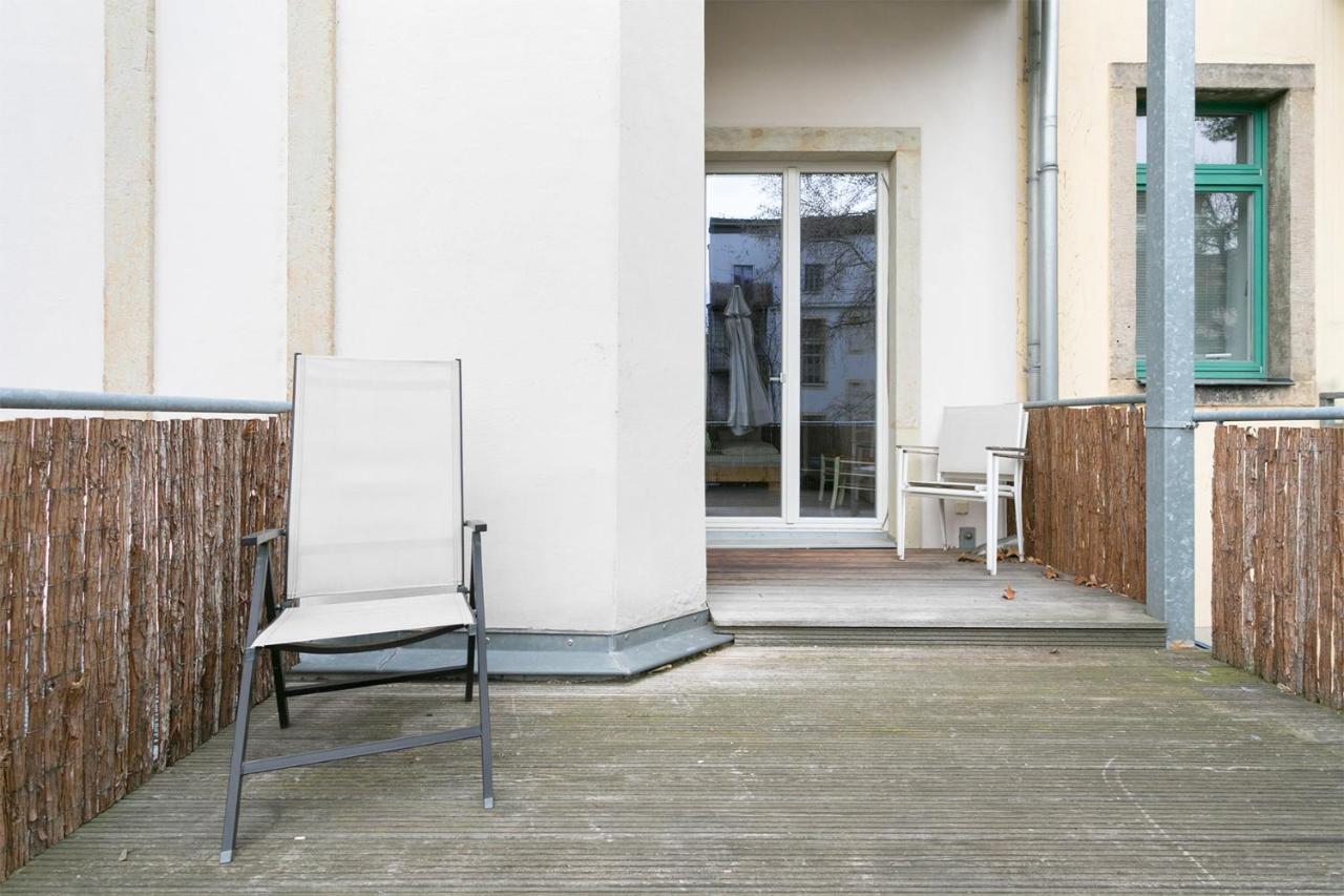 Apartment Bischof Am Alaunpark, Dresden Neustadt Buitenkant foto